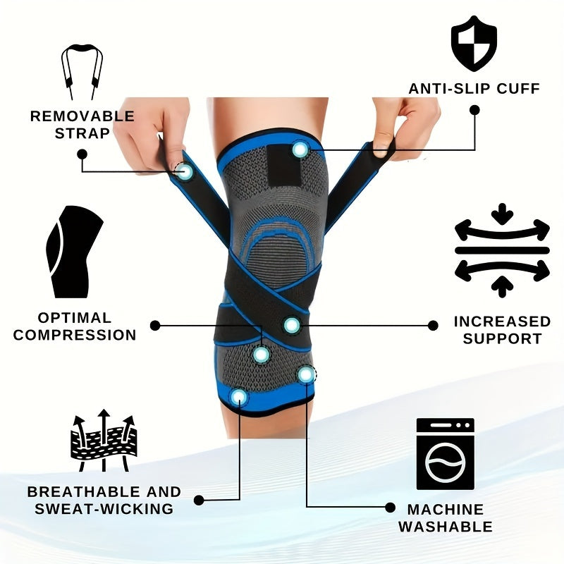 2-Pack OrthoPlus Adjustable Knee Supporter