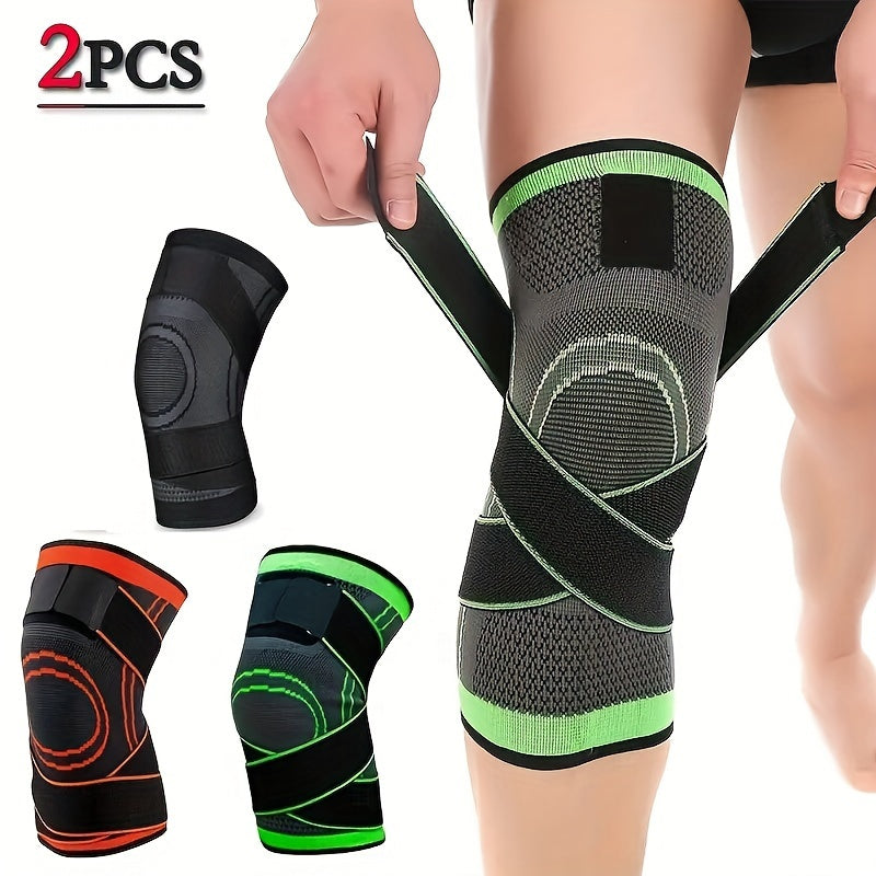 2-Pack OrthoPlus Adjustable Knee Supporter