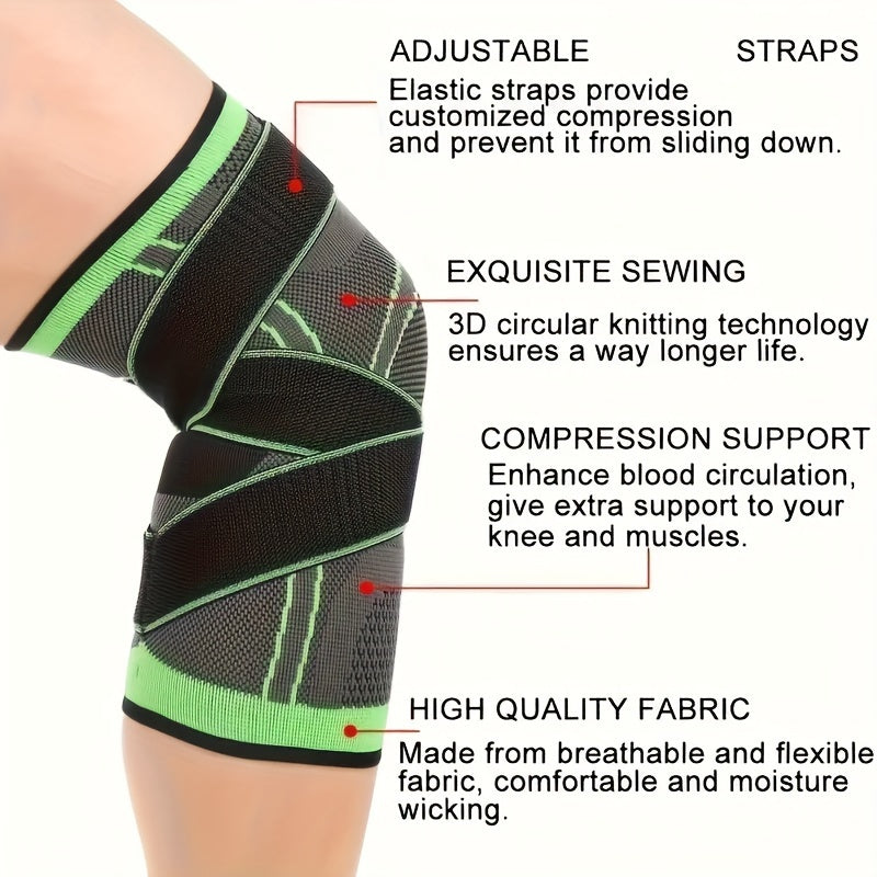 2-Pack OrthoPlus Adjustable Knee Supporter