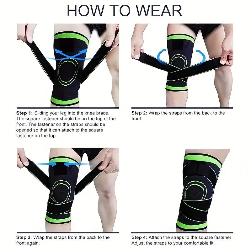 2-Pack OrthoPlus Adjustable Knee Supporter